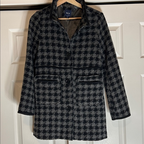 GAP Other - Gap Kids Size XXL (14-16) Houndstooth Pea Coat